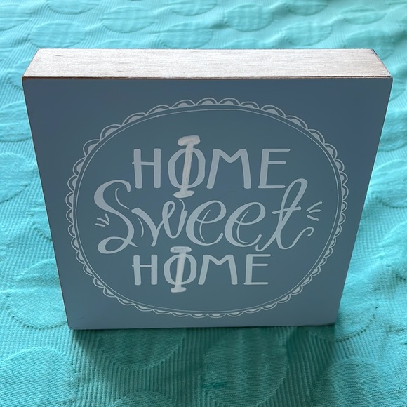 Phi Mu Home Sweet Home wooden box sign - Picture 2 of 4